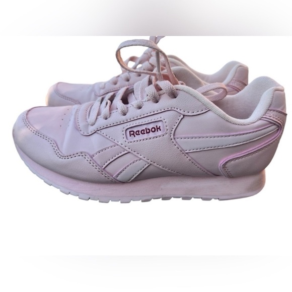 Reebok Classic Leather Lace-Up Sneakers – Size 6.5 | Triple Pink - Picture 3 of 7